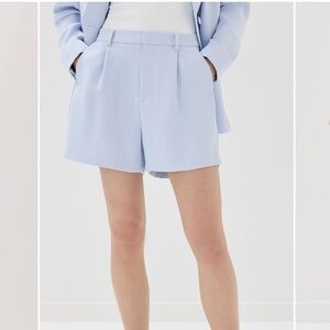 Good American Luxe Suiting Trouser Shorts